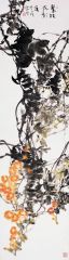 潘晓云作品翠枝花影垂
