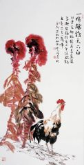 潘晓云作品一唱雄鸡天下白