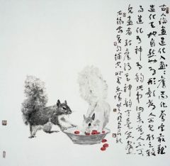 潘晓云作品松鼠系列