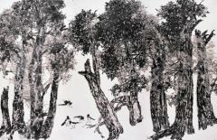 潘晓云作品额济纳旗之夏