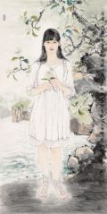 孟刚作品寻常洗出一枝春