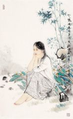 孟刚作品身与风云闲