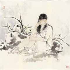 孟刚作品兰卿