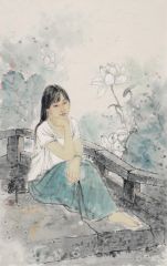 孟刚作品静香