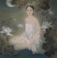 孟刚作品荷花世界梦皆香