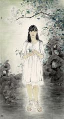 孟刚作品丁香花