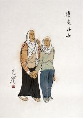 范扬作品埃及母女