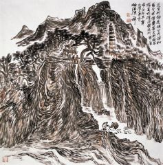 陈一耕作品2012年山水写生系列四十八