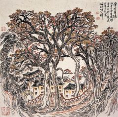 陈一耕作品2012年山水写生系列四十七