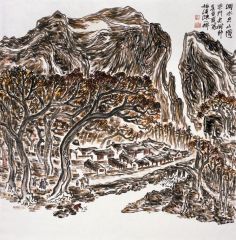 陈一耕作品2012年山水写生系列三十三