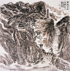陈一耕作品2012山水写生系列二十九