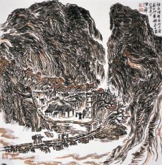 陈一耕作品2012山水写生系列二十二