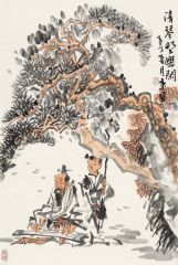 李东星作品清琴野兴闲