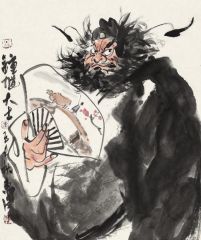 李东星作品钟馗大士