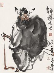 李东星作品钟馗大士