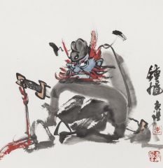 李东星作品钟馗