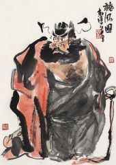 李东星作品听风图