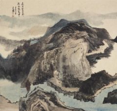李博作品流水落花中