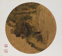 李博作品山水小品