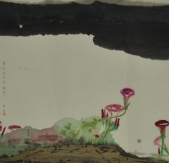 陈茜作品路旁说话草棵听