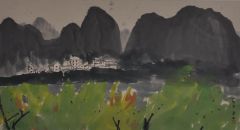 陈茜作品窗外