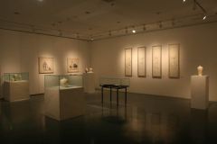 刘临作品瓷器作品展览现场