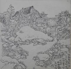 杨柳作品风景速写之二