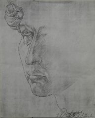 杨柳作品人物速写