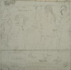 杨柳作品人物速写