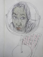 杨柳作品人物速写
