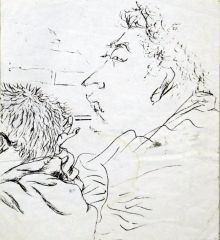 杨柳作品人物速写