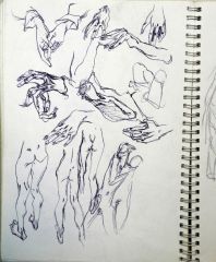 杨柳作品人物速写
