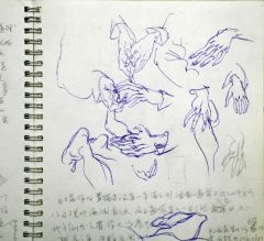 杨柳作品人物速写