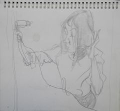 杨柳作品人物速写