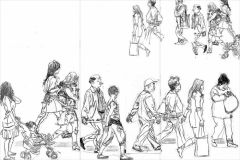 杨柳作品草图