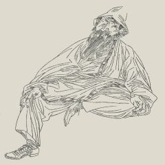 杨柳作品线写生
