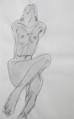 杨柳作品人体速写