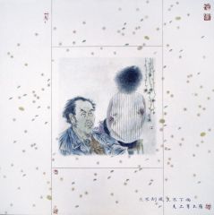 杨柳作品一、二、三、四、五系列组画之三