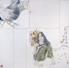 杨柳作品一、二、三、四、五系列组画之二