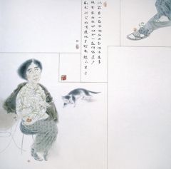杨柳作品一、二、三、四、五系列组画之一
