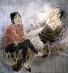 杨柳作品晚间