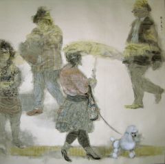 杨柳作品午后