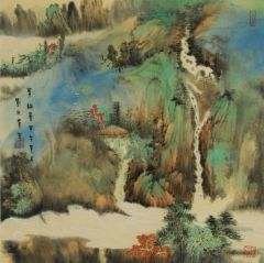 刘庆广作品寻幽图