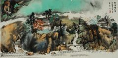 刘庆广作品秋光禅影