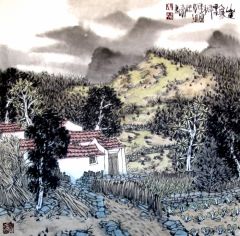 马志刚作品山里人家