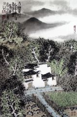 马志刚作品居幽云闲