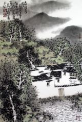 马志刚作品春雨含情