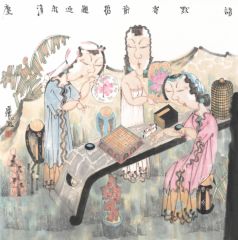赵锦龙作品邂逅永清尘