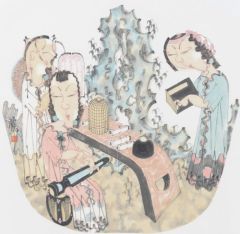 赵锦龙作品琴韵