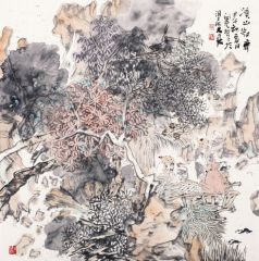 裴开元作品溪山对奕